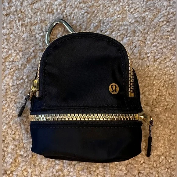 lululemon athletica | Bags | Lululemon Black Mini Backpack  display picture 1